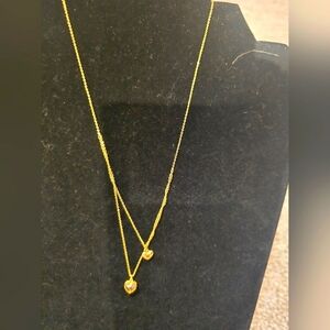 22kgp Dubai Neclace Double Layer